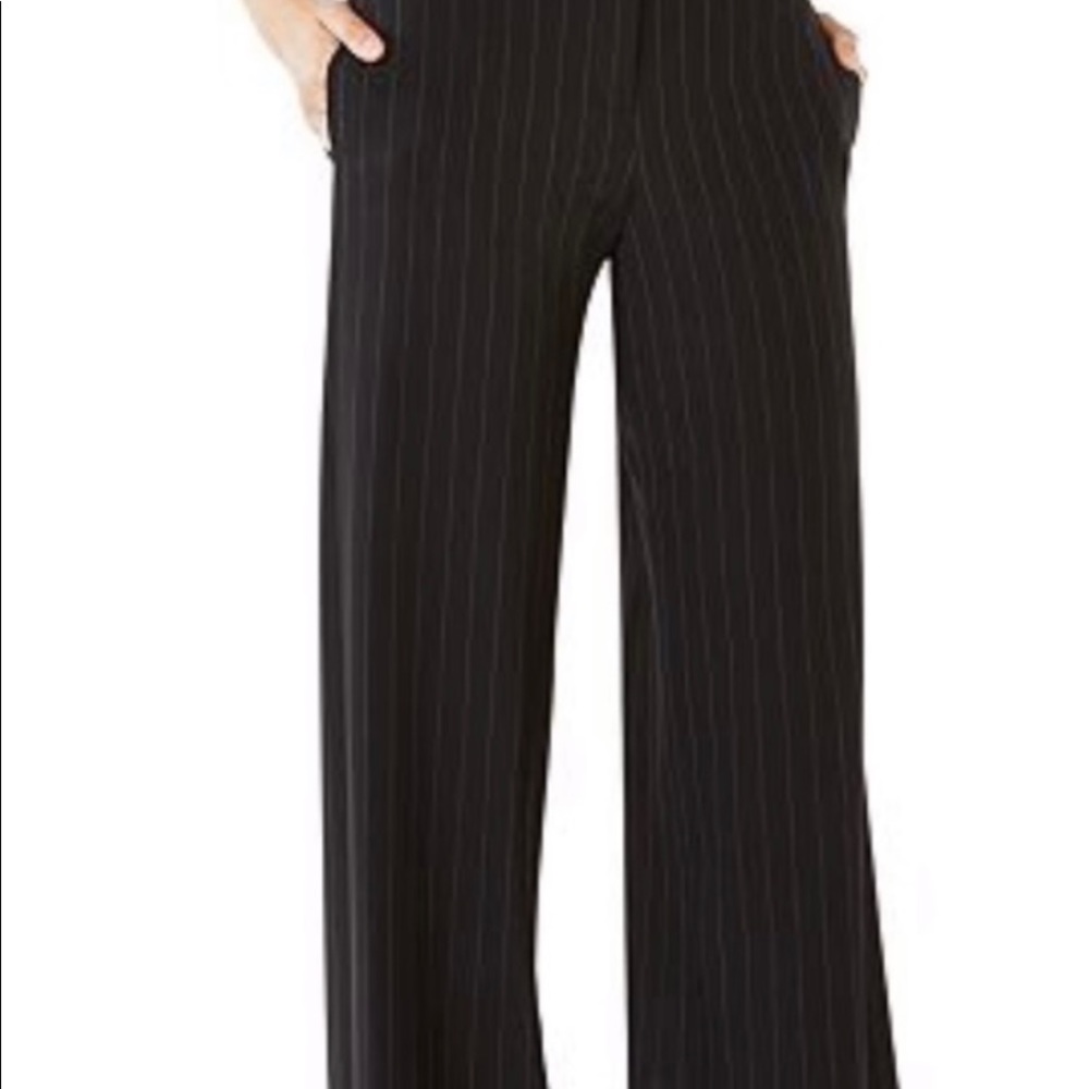 BCBG MAXAZRIA pinstripe trouser Sz 6